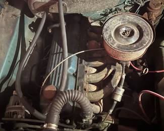 Engine of 1961 Dodge Lancer Station wagon