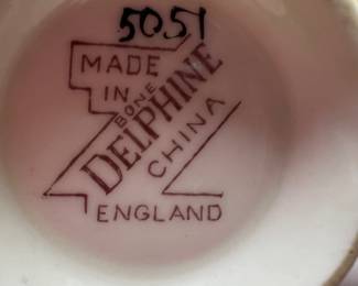 Delphine cup and saucer