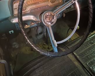 Inside of Dodge 1961 Lancer Station Wagon