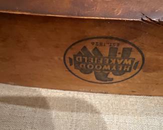 Heywood Wakefield label