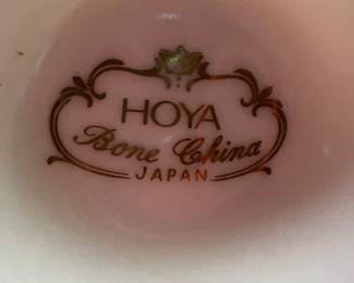 Hoya Bone China Cup and saucer