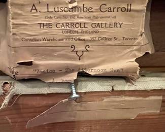 Art "the afternoon sun" by Joseph Antoine Boulevard