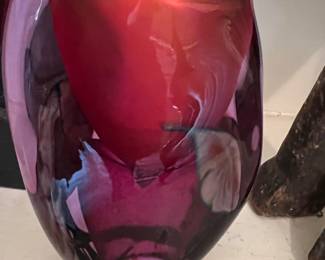 Charles Lotton 8" vase