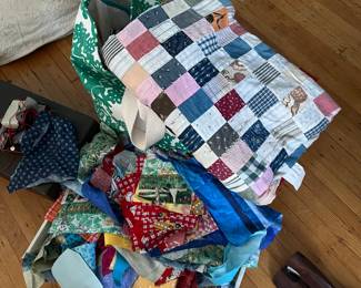 Quilts and quilt pieces