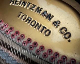 Heintzman & Co Toronto baby grand piano