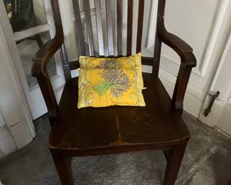 Old desk chair