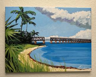 Rick Worth original painting 