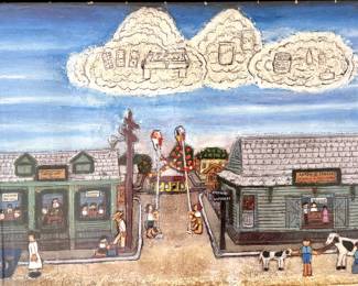 Framed Mario Sanchez print