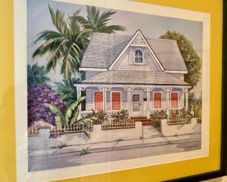 Irma Quigley watercolor Key West
