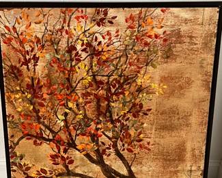 Great colors! Nice framed art