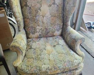 Queen Anne chair with....
