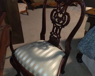 Ornate replica chair is stunning!