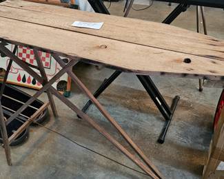 WOODEN IRONING BOARD