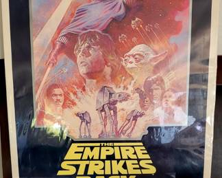 Vintage Star Wars poster