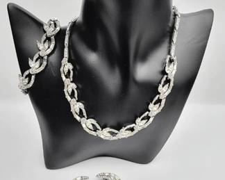 Vintage Bogoff Necklace, Bracelet and Earring Set