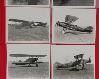 Original Vintage Beechcraft 8 x 10 Photos - Lot of 8