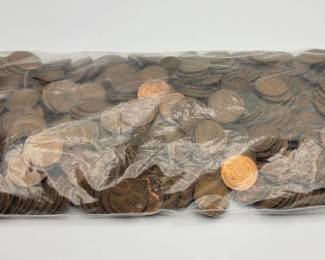 Wheat Pennies - Lot of 600 (Approximately)
