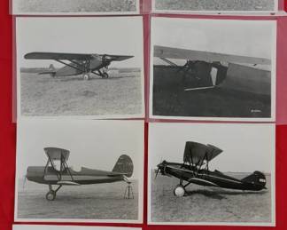 Original Vintage Beechcraft 8 x 10 Photos - Lot of 8