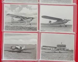 Original Vintage Cessna 8 x 10 Photos - Lot of 8