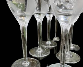 Lalique Champagne Glasses