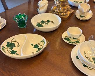 Ivy dinnerware complete set like new was $120 now $60