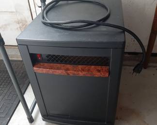 Space heater. Great for warming one room in your house. 