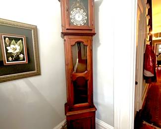 Mobier Grandfather Clock French Made circa 1871