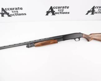 Make: Mossberg
Model: 835 Ulti-Mag
Caliber: 12 GA
Action: Pump
Barrel: 28
Bore: Shiny
Serial # UM268029
Condition: Excellent
Packing a powerful punch and reliable performance, the 835 Ulti-Mag is the perfect firearm for those looking to make the leap to the 3.5" platform. Built from the ground up as the world’s first 3.5" pump-action, the 835 sets the standard for hardcore hunters. This shotgun is in excellent condition showing normal signs of use and wear.