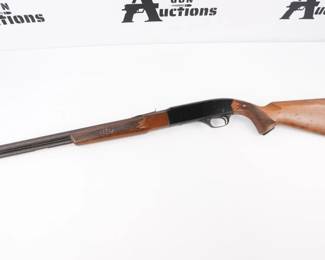 Make: Winchester
Model: 290
Caliber: .22 LR
Action: Semi
Barrel: 20
Bore: Bright.
Serial # 482792
Condition: Fair
The Winchester Model 290 is a semi-automatic 22 caliber rifle well suited as a plinking or small game hunting rifle. The rifle features a 20 inch barrel and is in fair condition, showing obvious signs of use and rome rust. 