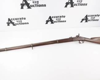 Make: Springfield
Model: 1863
Caliber: ,.58
Action: Percussion
Barrel: 40
Bore: Bright
Serial # NSN
Condition: Very Good
This is a Springfield Model 1863 Type II with its standard 58 Caliber and features a 40 inch barrel, military sights,Semi-swivels. This Rifle looks to us like it spent some time in the war and show shows nicks and carry wear. This Rifle is in Overall very Good condition. 