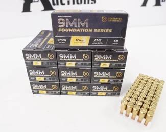 Make: Federated Ordnance
Model: 500 Rounds
Caliber: 9mm 124 Gr
500 rounds of Federated Ordnance 9mm 124Gr range ammo. Ammo is new. 