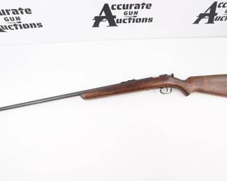 Make: Winchester
Model: 67
Caliber: .22 S/L/LR
Action: Bolt
Barrel: 27
Bore: Shiny
Serial # NSN
Condition: Good
The Winchester Model 67 was a single-shot, bolt-action .22 caliber rimfire rifle sold from 1934 to 1963 by Winchester Repeating Arms Company. The rifle features a 27 inch barrel and is in very good condition showing signs of use and some surface rust. 