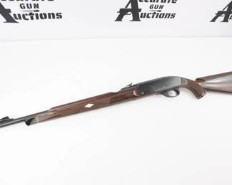 Make: Remington
Model: Nylon 66
Caliber: .22 LR
Action: Semi
Barrel: 20
Bore: Shiny
Serial # A2116005
Condition: Excellent
Nylon 66, semi auto tube feed 22 long rifle. Remington began production of this rifle in 1958. DuPont, with a team of engineers, developed the Nylon 663.10, the nylon used in the production of the receiver. With the original retail being $49.95, they have become quite collectable. This 66 has some scratches on the receiver but is otherwise in very good condition.
