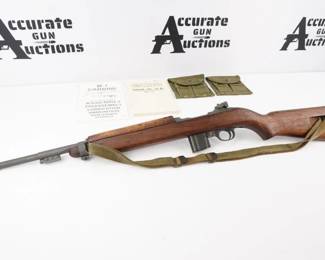 Make: Inland
Model: M1 Carbine
Caliber: .30
Action: Semi
Barrel: 18
Bore: Shiny
Serial # 4783867
Condition: Very good
In November 1941 Inland became the second of what would eventually become ten companies contracted by U.S. Army Ordnance to produce the U.S. Caliber .30 Carbine. Inland was instrumental in the early years before mass production in perfecting the Winchester design. Inland was the first of these companies to start mass production and one of only two who continued until the end of carbine production in August 1945. This M1 has had the Blue reins by blue sky. This Rifle is in very good condition showing normal signs of use and wear.