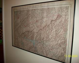 Map of the Great Smoky Mountains