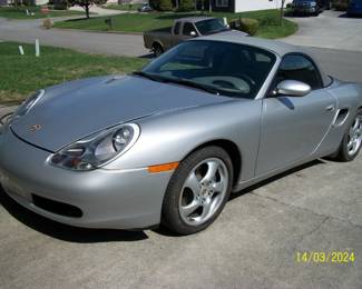 2001 Porsche Boxster Convertible with only 56,200 miles
