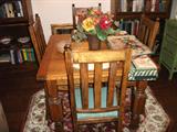 Solid Wood Table & Chairs.