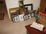 Pictures, Picture Frames, & Paintings.