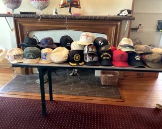 Vintage caps, hats