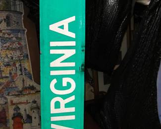 Virginia Lane road sign