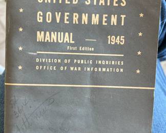 1945 Manual