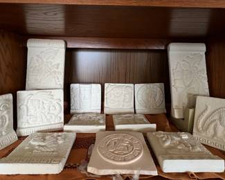 Mayan Style Plaques,