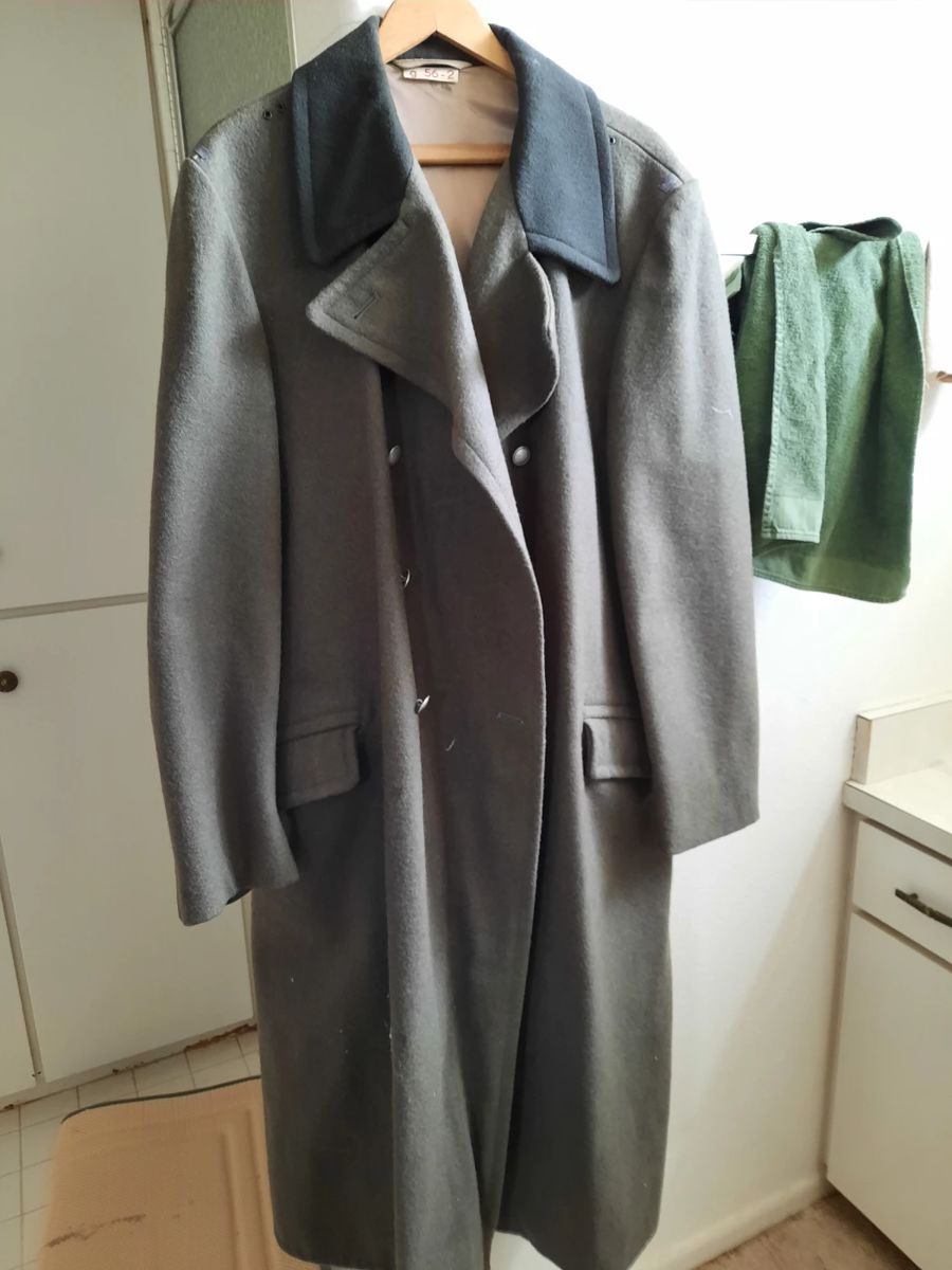 New condition German trench coat circa 1950's.