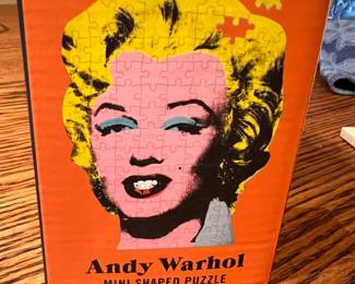 Andy Warhol's Marilyn mini puzzle