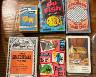 Vintage playing cards