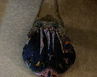 Beaded purse