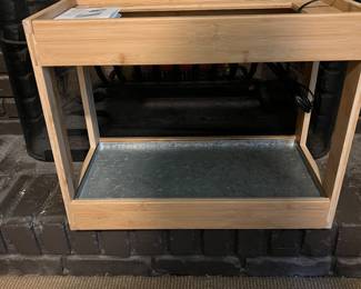 Gardeners bamboo mini LED grow light garden