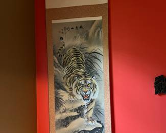 Large Oriental tiger picture