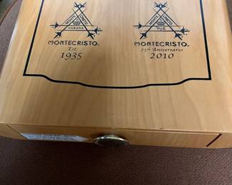 Wooden Montecristo box