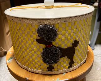 Vintage sewing basket